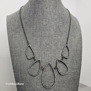 SWEET LOLA rhinestone chain necklace